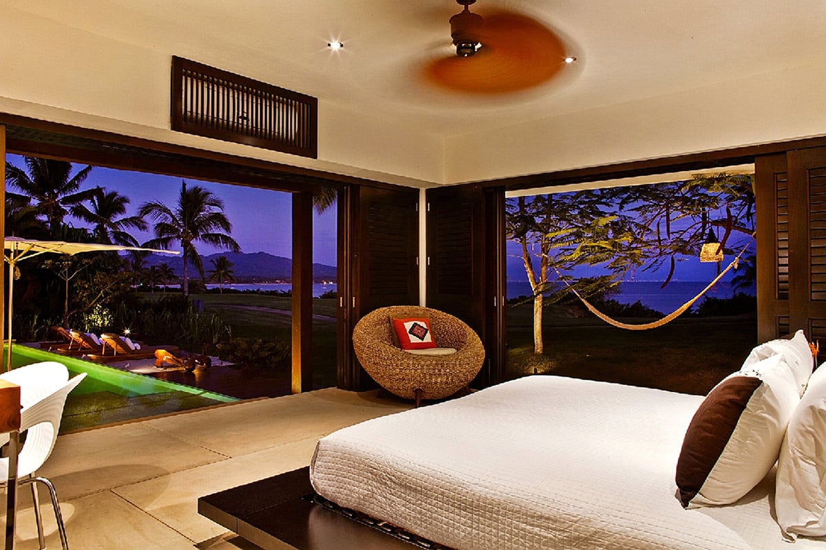 Casa Kalika – 6-Bedroom Ocean-View Villa in Lagos del Mar, Punta Mita — interior living spaces — luxury villa in Punta Mita