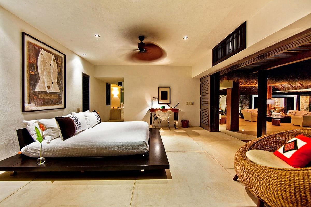 Casa Kalika – 6-Bedroom Ocean-View Villa in Lagos del Mar, Punta Mita — master bedroom suite — luxury villa in Punta Mita