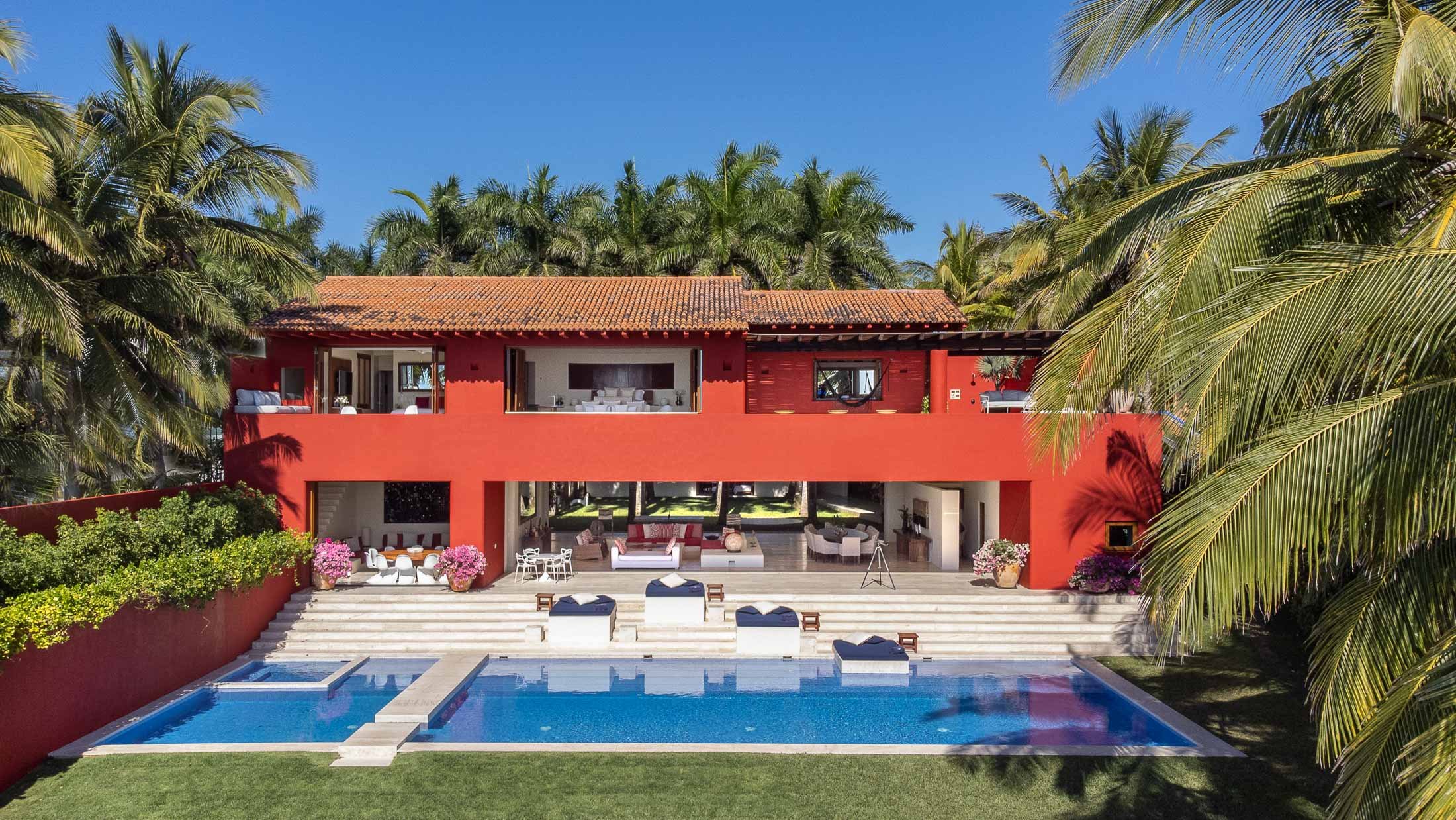 Casa Pacifica – 7-Bedroom Oceanfront Villa in Ranchos Estates, Punta Mita — space 81