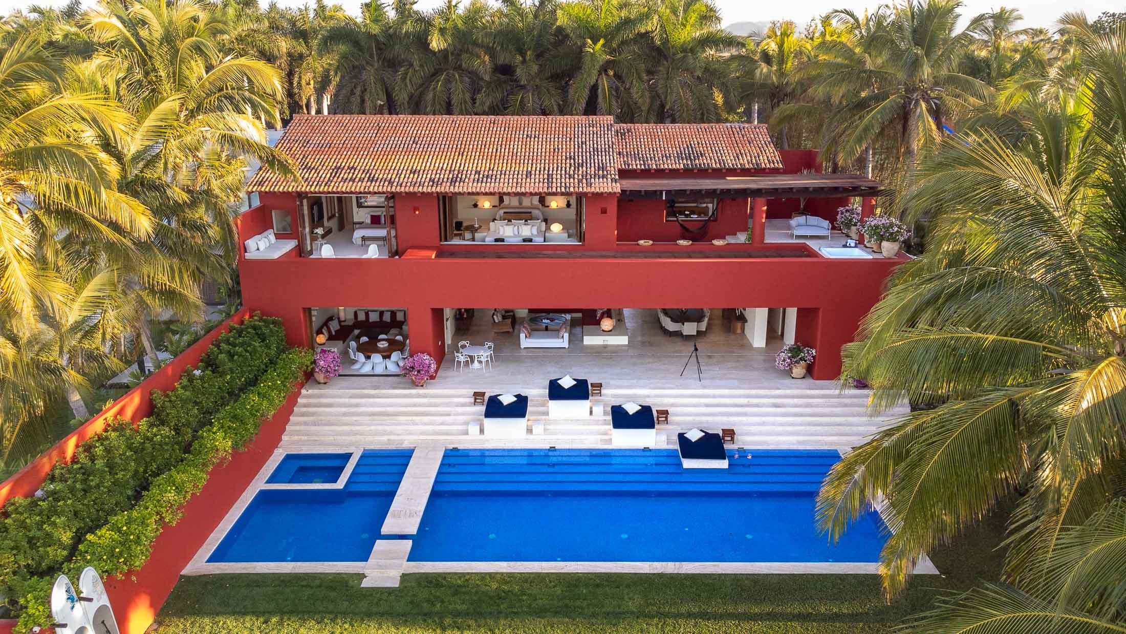 Casa Pacifica – 7-Bedroom Oceanfront Villa in Ranchos Estates, Punta Mita — space 94