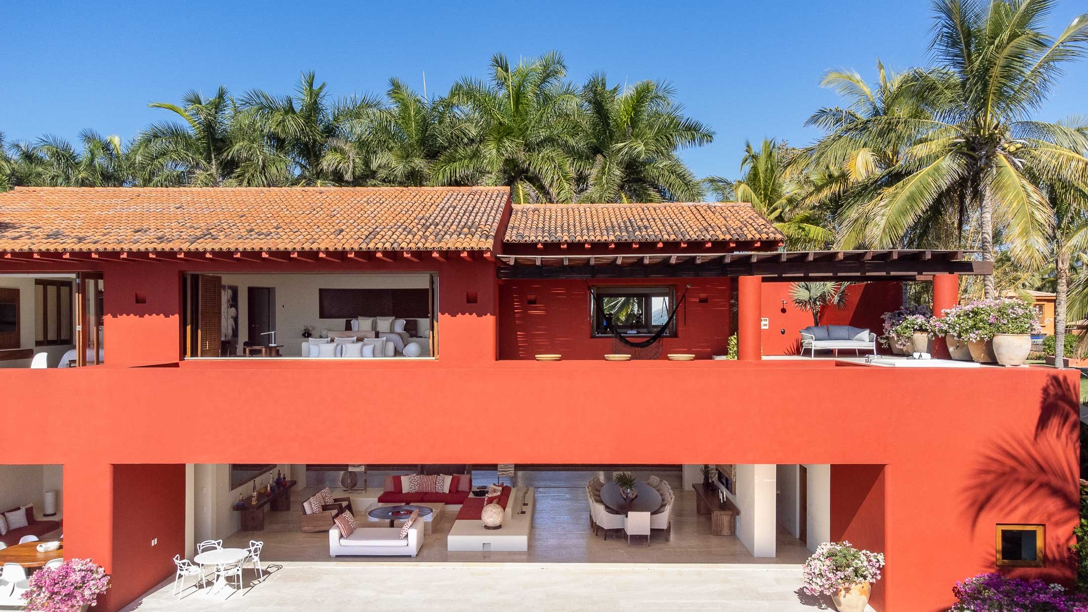 Casa Pacifica – 7-Bedroom Oceanfront Villa in Ranchos Estates, Punta Mita — space 96
