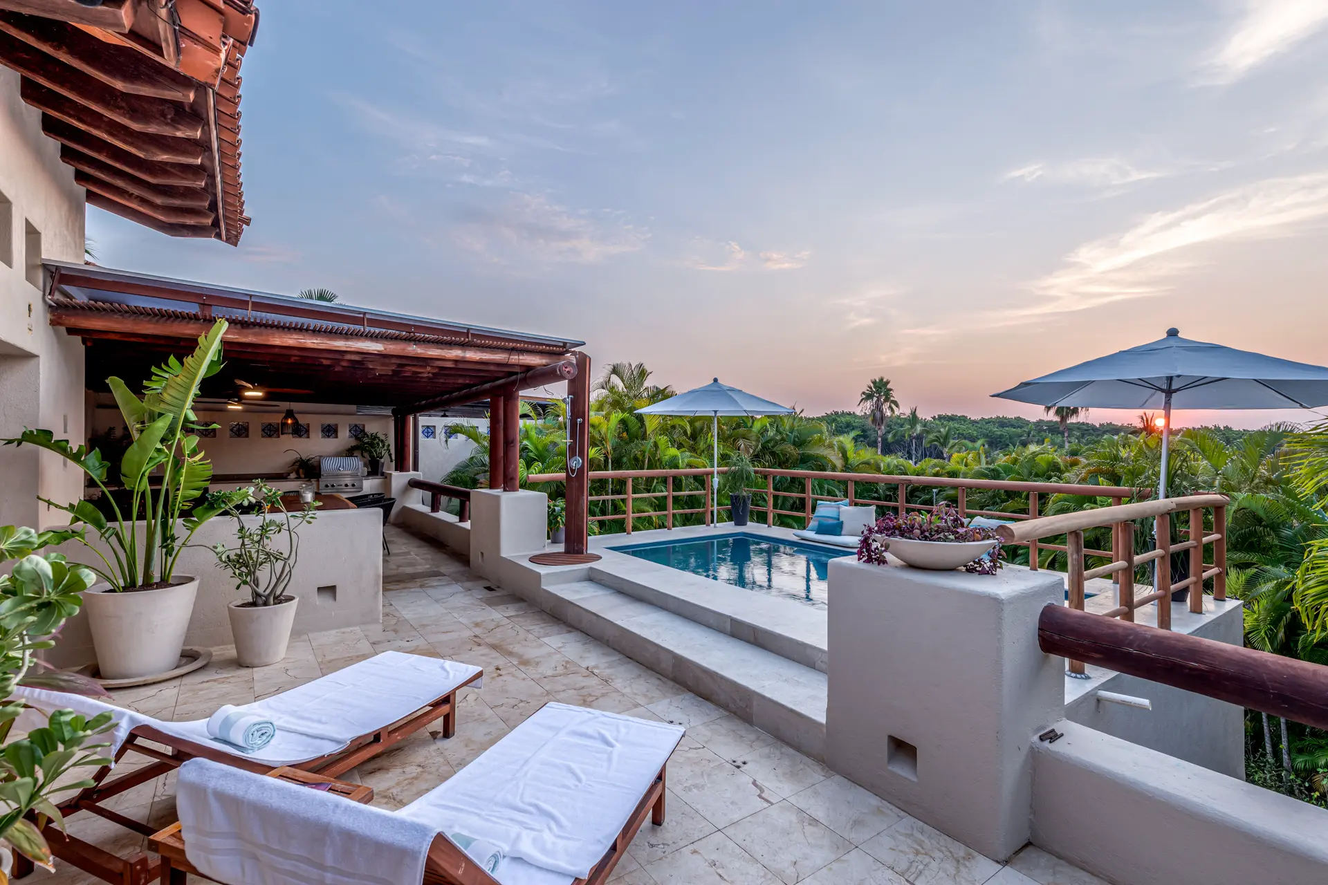 Casa Rayo de Sol – 4-Bedroom Ocean-View Villa in Las Palmas, Punta Mita — space 61