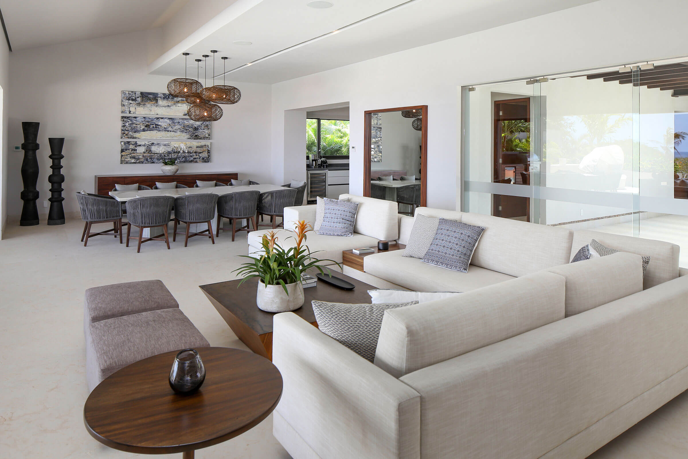 Casa Rincon del Mar – 4-Bedroom Ocean-View Villa in Porta Fortuna, Punta Mita — space 19
