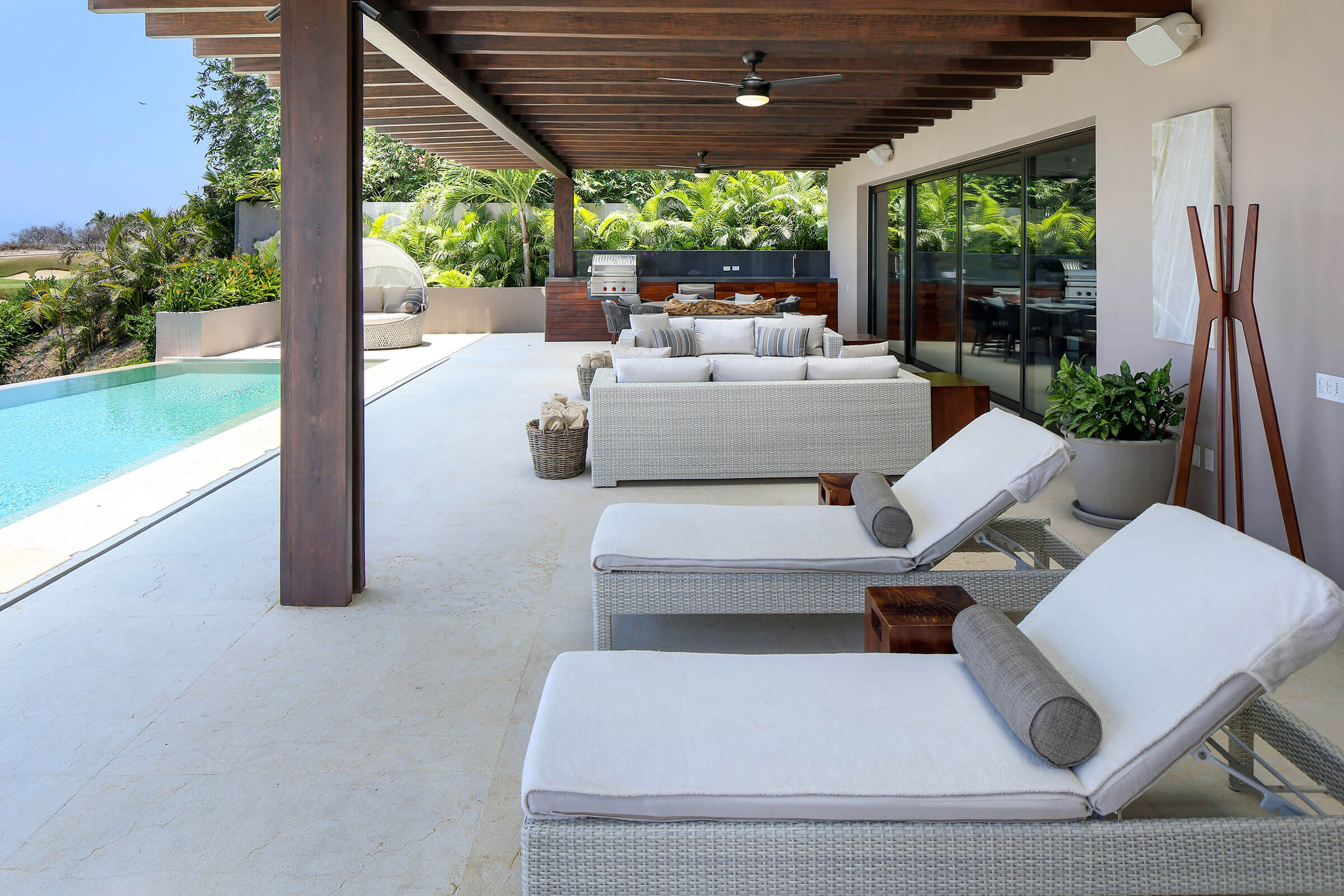 Casa Rincon del Mar – 4-Bedroom Ocean-View Villa in Porta Fortuna, Punta Mita — space 23