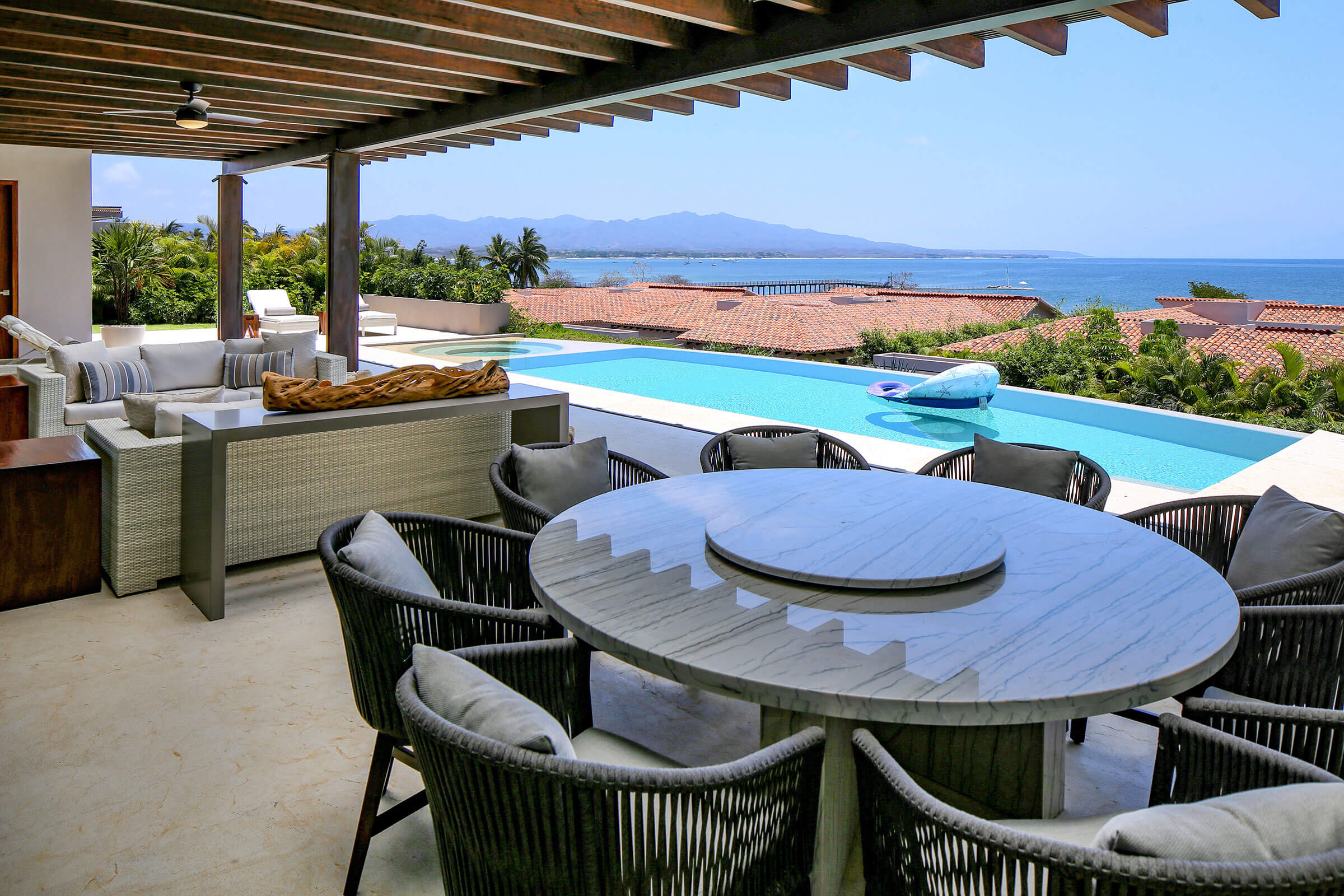 Casa Rincon del Mar – 4-Bedroom Ocean-View Villa in Porta Fortuna, Punta Mita — space 28