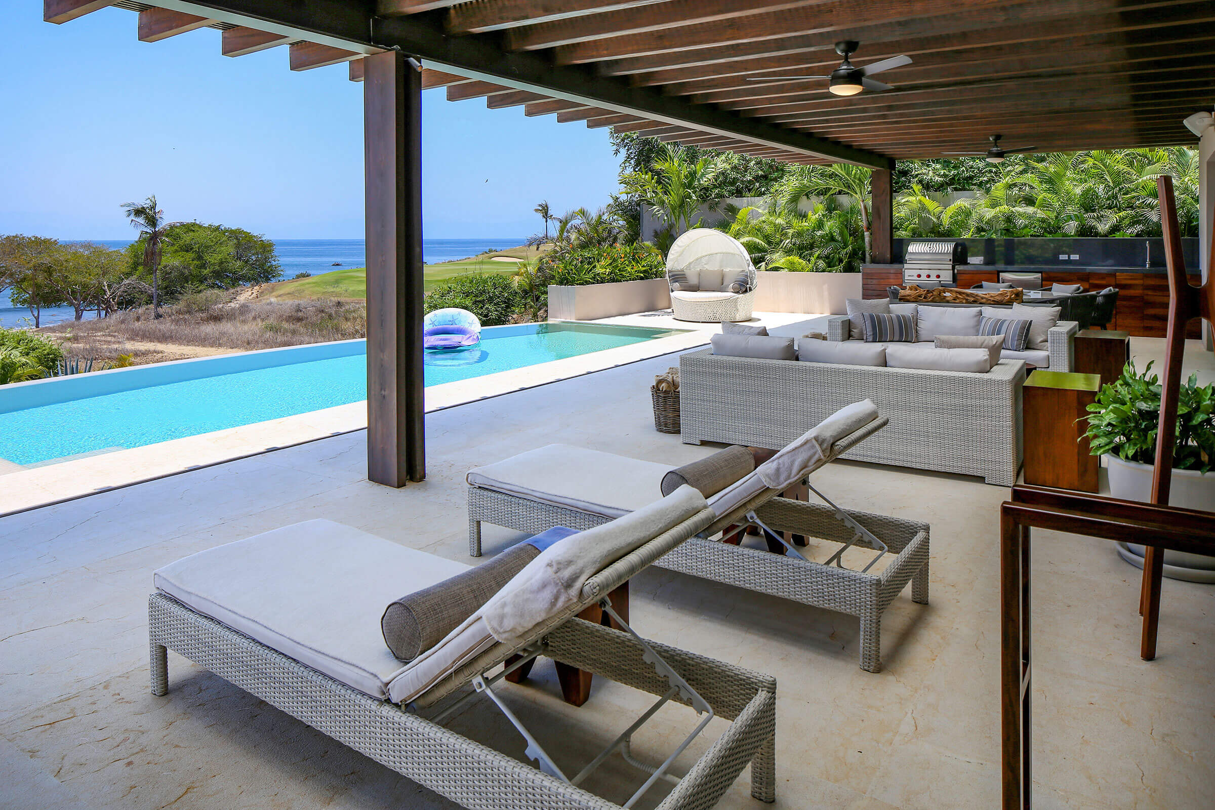 Casa Rincon del Mar – 4-Bedroom Ocean-View Villa in Porta Fortuna, Punta Mita — space 8